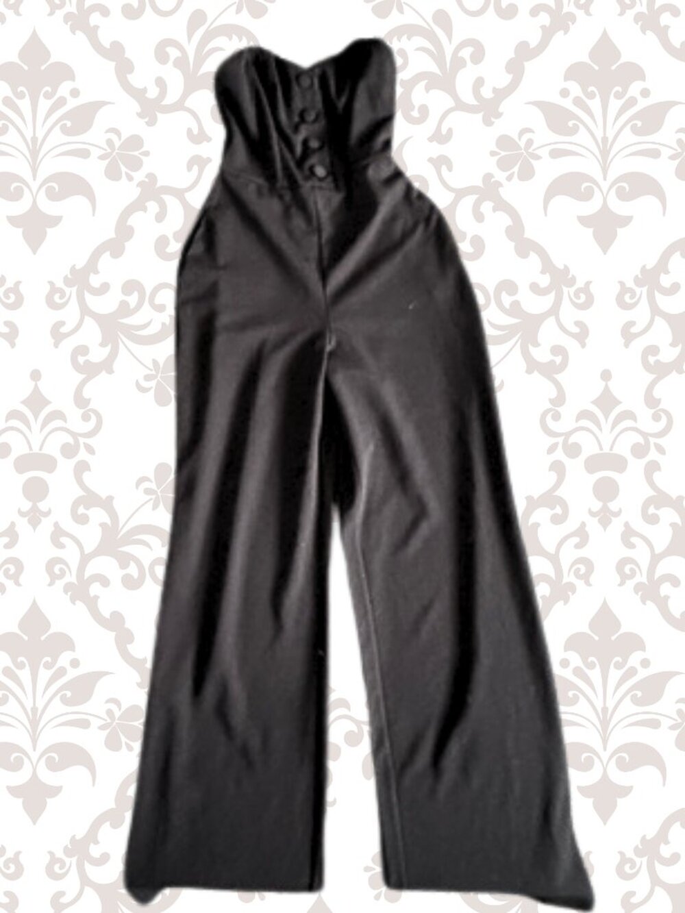Elegant Strapless Jumpsuit
